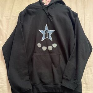 Olivia Rodrigo Guts Rhinestone Star Hoodie
